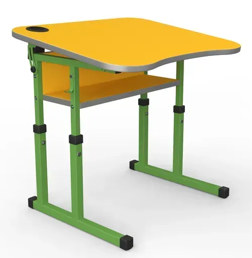 Стіл учнівський №3-6 з регулюванням куту нахилу стільниці 700х500 МФ Вересень